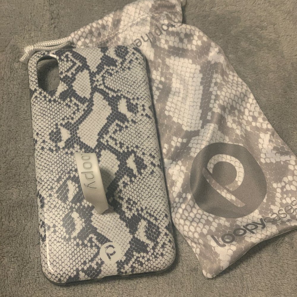 Loopy Snake Print Iphone XS Max Case